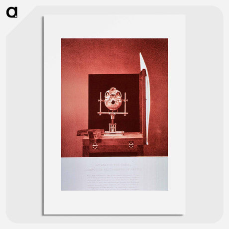 アートポスター-Apparatus for Taking Composite Photographs of Skulls: No. 7
 - 国立医学図書館 Poster.