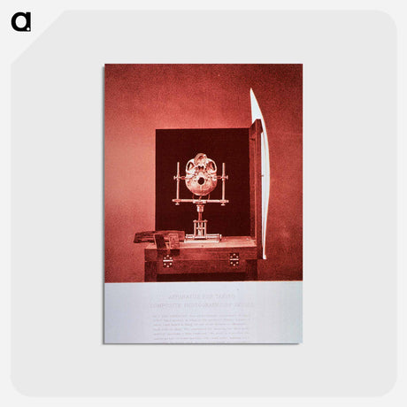 アートポストカード-Apparatus for Taking Composite Photographs of Skulls: No. 7
 - 国立医学図書館 Postcard.