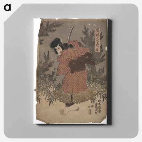 アートパネル-Akugenta Yoshihira
 - 歌川 国貞 Canvas.
