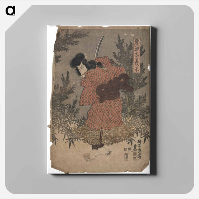 アートパネル-Akugenta Yoshihira
 - 歌川 国貞 Canvas.