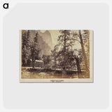 アートポストカード-Yo-Sem-i-te Valley, California
 - エドワード マイブリッジ Postcard.