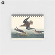 アートメモ帳-Hyperborean phalarope from Birds of America
 - アメリカの鳥たち Memo.
