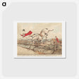 アートポストカード-Qualified Horses and Unqualified Riders: 'Topping a Flight of Rails..'
 - イェール大学アートギャラリー Postcard.
