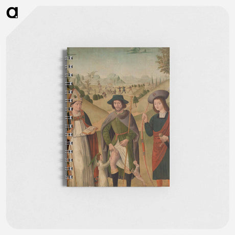 アートメモ帳-Bishop Saint, Saint Roch, and Saint Sebastian
 - バーンズ・コレクション Memo.