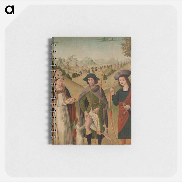 アートメモ帳-Bishop Saint, Saint Roch, and Saint Sebastian
 - バーンズ・コレクション Memo.