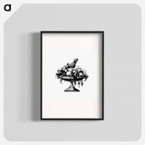 アートポスター-Fruit Stand Illustration
 - 大英図書館 Poster.