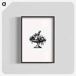 アートポスター-Fruit Stand Illustration
 - 大英図書館 Poster.