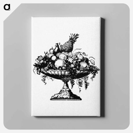 アートパネル-Fruit Stand Illustration
 - 大英図書館 Canvas.