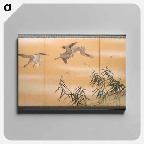 アートパネル-River Reeds and Geese
 - セントルイス美術館 Canvas.