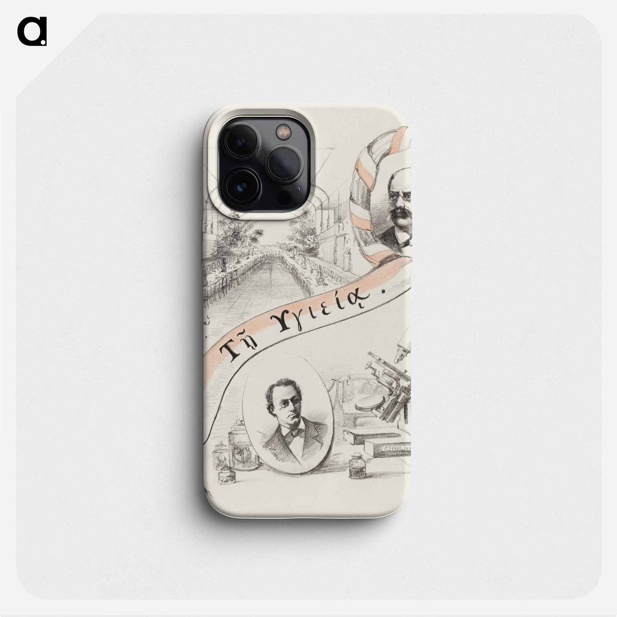 Vier voorstellingen betreffende het natuur- en geneeskundig congres te Leiden - Theo van Hoytema Phone Case.