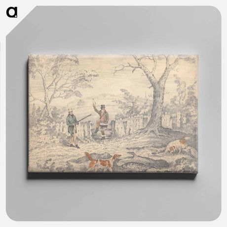 アートパネル-Setters and Pheasant
 - イェール大学アートギャラリー Canvas.
