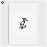 アートポスター-Victorian Anchor Engraving
 - 大英図書館 Poster.