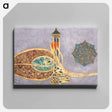 アートパネル-Tughra: Shah Muhammad bin Ibrahim Khan
 - クリーブランド美術館 Canvas.