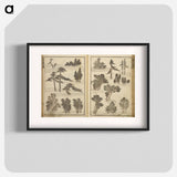 アートポスター-Random sketches by Hokusai volumes 1 to 11 - 葛飾 北斎 Poster.
