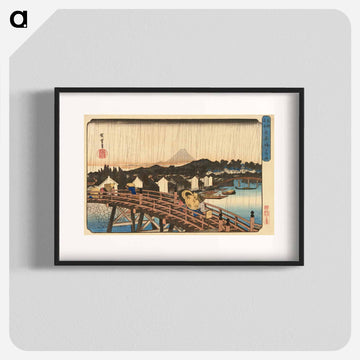 Shower on Nihonbashi Bridge
 - 歌川 広重 Poster.