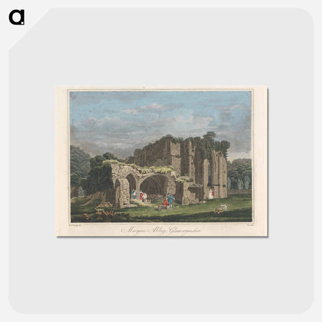 アートポストカード-Margain Abbey, Glamorganshire
 - イェール大学アートギャラリー Postcard.