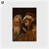 アートポストカード-Two Prophets
 - バーンズ・コレクション Postcard.