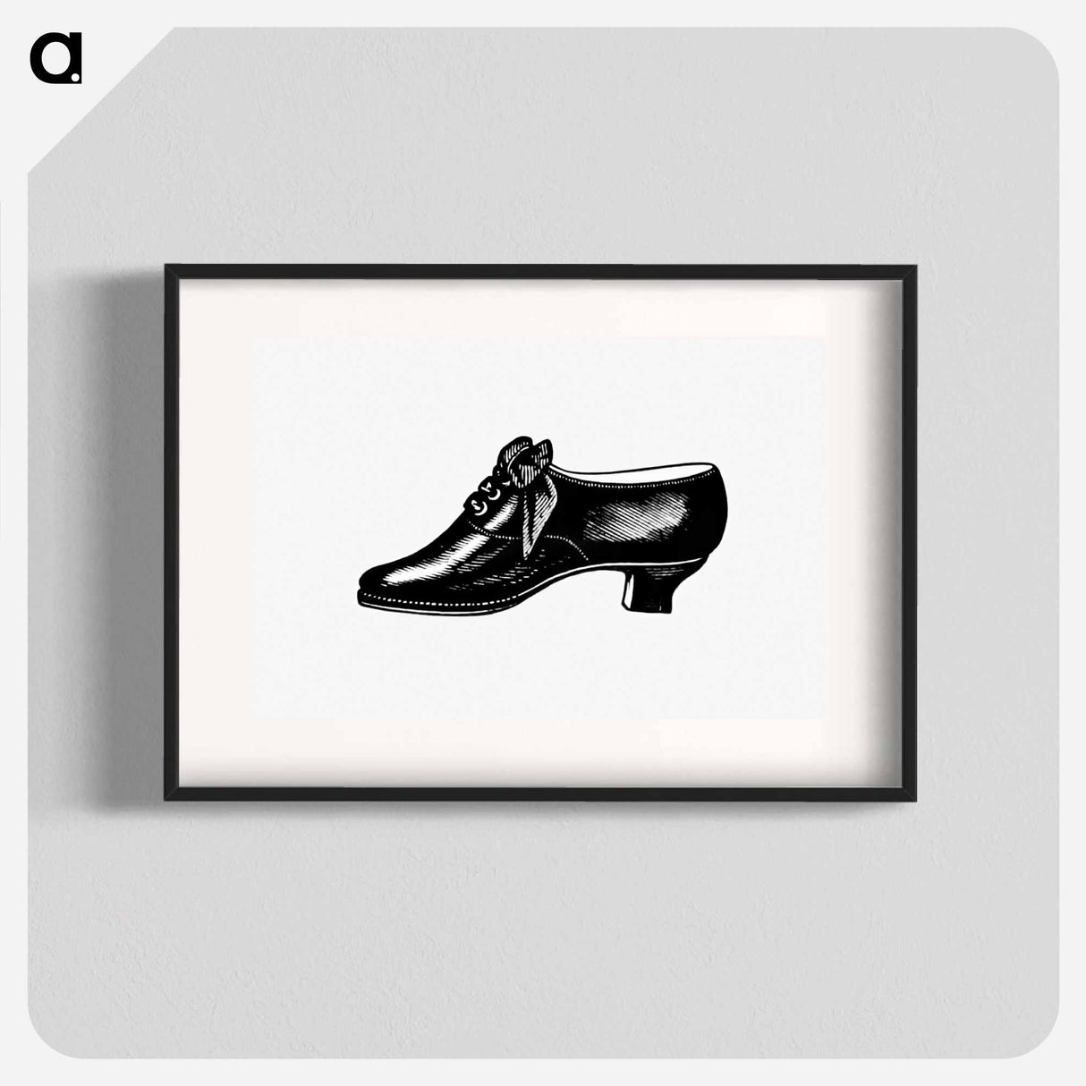 アートポスター-Victorian Leather Shoe Engraving
 - 大英図書館 Poster.