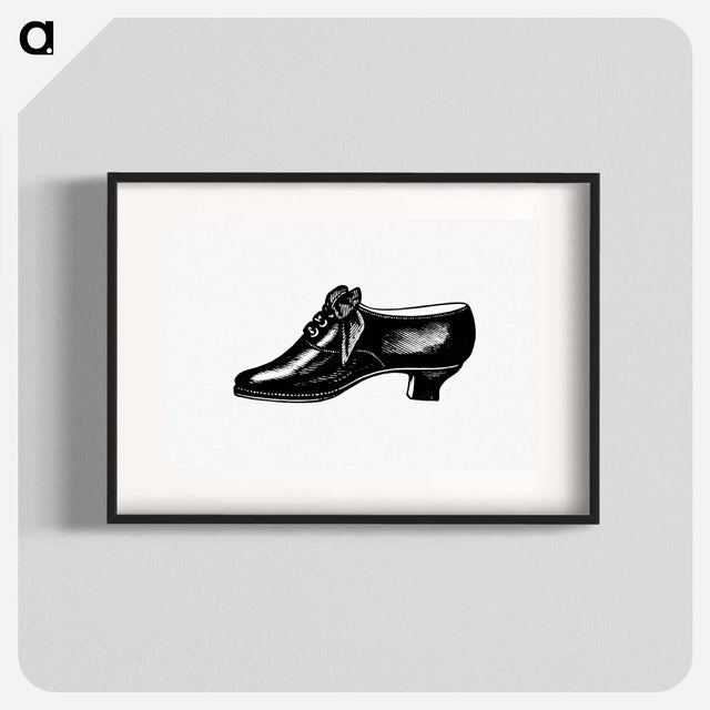 アートポスター-Victorian Leather Shoe Engraving
 - 大英図書館 Poster.