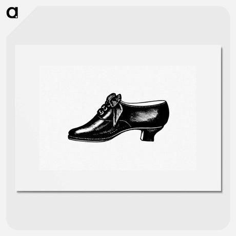 アートポスター-Victorian Leather Shoe Engraving
 - 大英図書館 Poster.