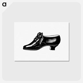 アートポストカード-Victorian Leather Shoe Engraving
 - 大英図書館 Postcard.