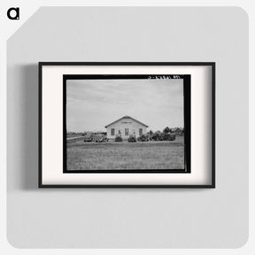 アートポスター-Sunday morning, Guanah, Texas - ドロテア ラング Poster.