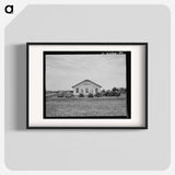 Sunday morning, Guanah, Texas - Dorothea Lange Poster.