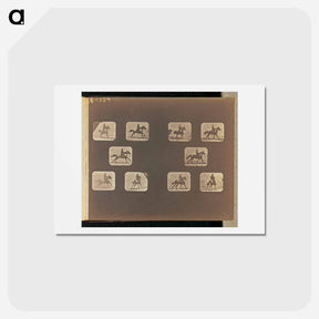 アートポストカード-Running. Cantering
 - エドワード マイブリッジ Postcard.