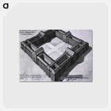 アートポストカード-Royal Hospital, Gosport: Perspective View
 - 国立医学図書館 Postcard.