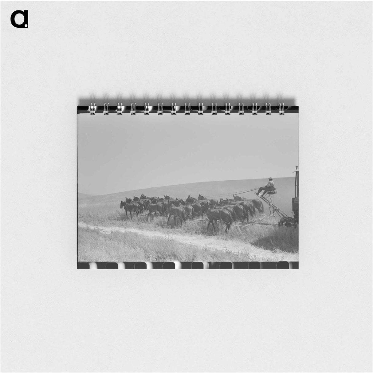 アートメモ帳-Oklahoma Oil Field
 - ラッセル リー Memo.