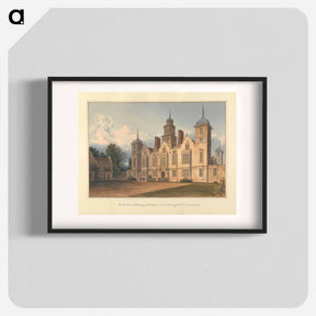 アートポスター-South Front of Blickling Hall, Norfolk; the Seat of the Right Hon'ble Lord Suffield
 - イェール大学アートギャラリー Poster.