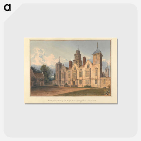 アートポストカード-South Front of Blickling Hall, Norfolk; the Seat of the Right Hon'ble Lord Suffield
 - イェール大学アートギャラリー Postcard.