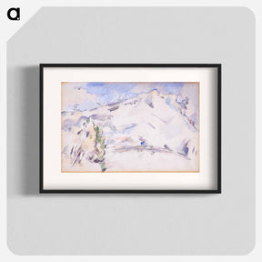 アートポスター-Mont Sainte-Victoire
 - バーンズ・コレクション Poster.