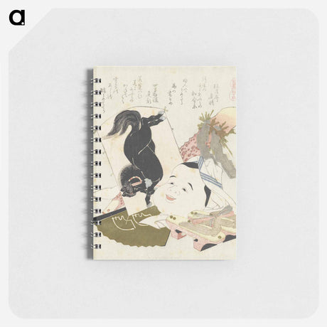 アートメモ帳-A comparison of Genroku poems and shells - 葛飾 北斎 Memo.