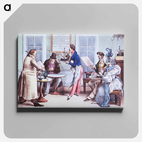 アートパネル-Les Régals à La Mode
 - 国立医学図書館 Canvas.