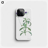 Allium atropurpureum - ピエール ジョゼフ ルドゥーテ Phone Case.