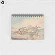 アートメモ帳-Steeplechasing: The Field taking a Stone Wall and Gate
 - イェール大学アートギャラリー Memo.