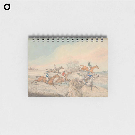アートメモ帳-Steeplechasing: The Field taking a Stone Wall and Gate
 - イェール大学アートギャラリー Memo.