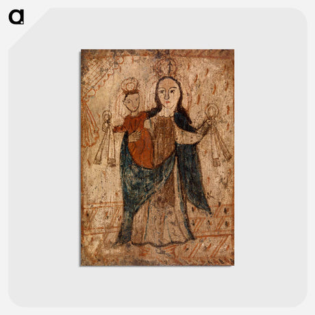 アートポストカード-Our Lady of Mount Carmel
 - バーンズ・コレクション Postcard.