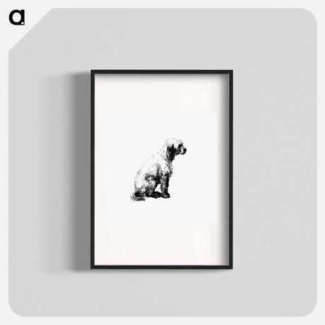アートポスター-Dog Engraving from Philozoia, or, Moral Reflections on the Animal Kingdom
 - 大英図書館 Poster.