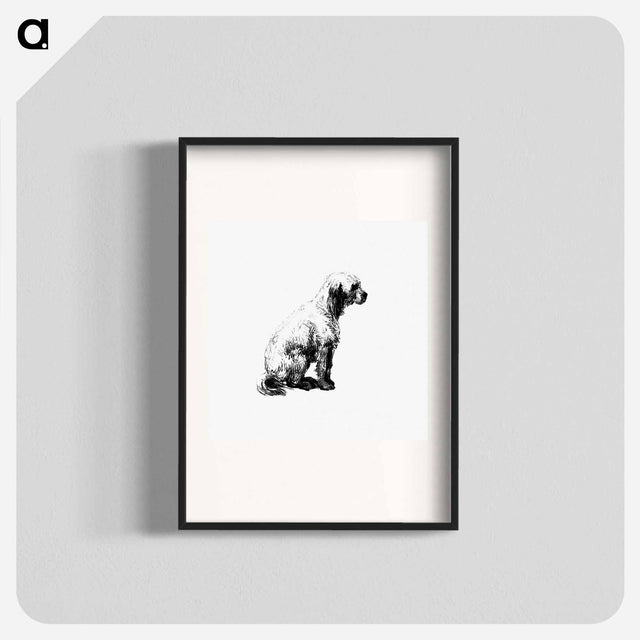 アートポスター-Dog Engraving from Philozoia, or, Moral Reflections on the Animal Kingdom
 - 大英図書館 Poster.