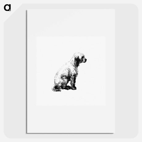 アートポスター-Dog Engraving from Philozoia, or, Moral Reflections on the Animal Kingdom
 - 大英図書館 Poster.