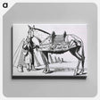 アートパネル-Transportation of Patients by Cacolet
 - 国立医学図書館 Canvas.