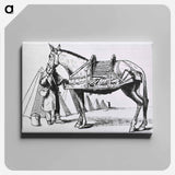 アートパネル-Transportation of Patients by Cacolet
 - 国立医学図書館 Canvas.