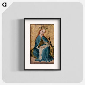 アートポスター-Saint Catherine of Alexandria
 - バーンズ・コレクション Poster.