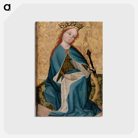 アートポストカード-Saint Catherine of Alexandria
 - バーンズ・コレクション Postcard.