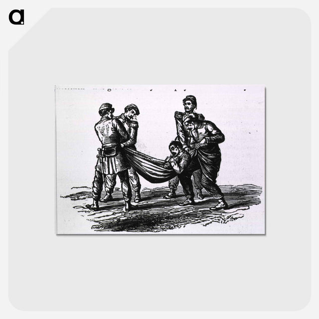 アートポストカード-Transportation of the Sick and Wounded
 - 国立医学図書館 Postcard.