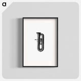 アートポスター-Trumpet Engraving
 - 大英図書館 Poster.