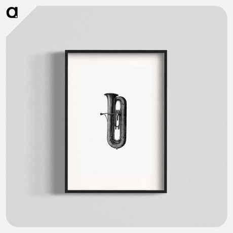 アートポスター-Trumpet Engraving
 - 大英図書館 Poster.