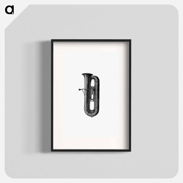 アートポスター-Trumpet Engraving
 - 大英図書館 Poster.